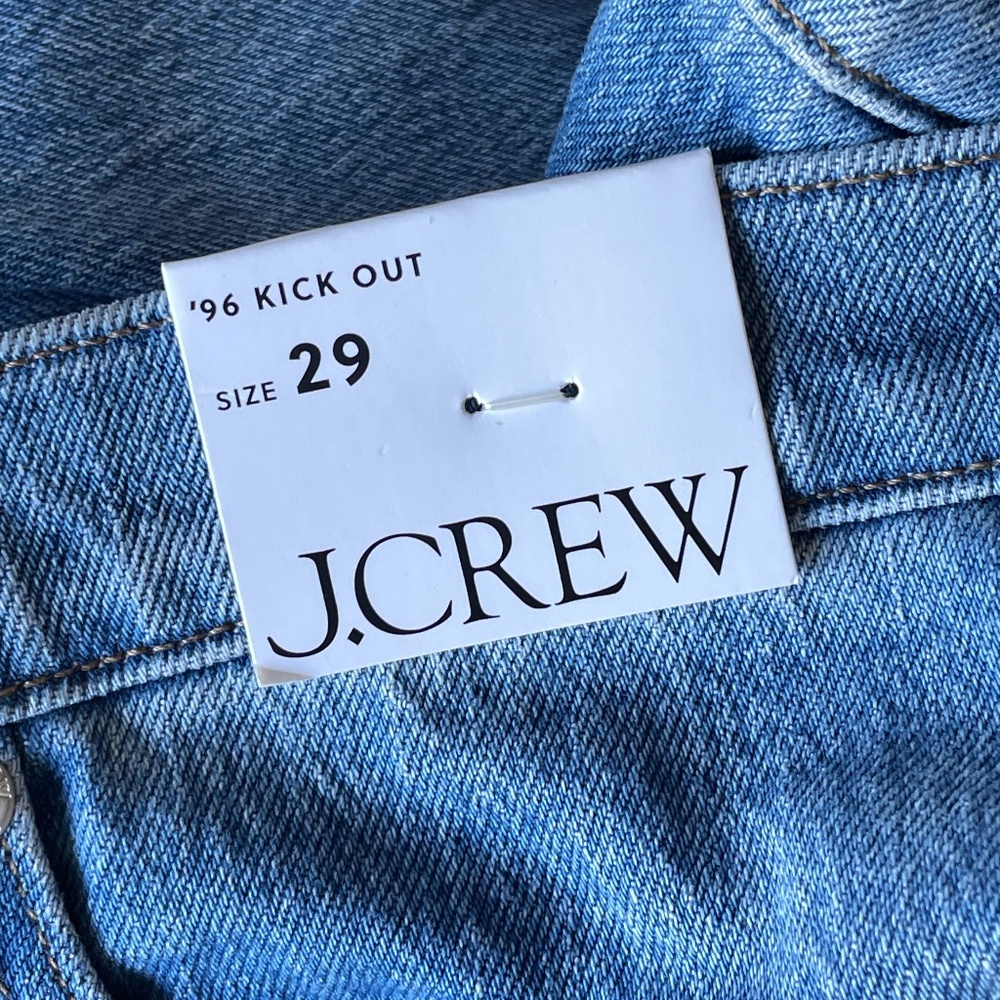 J. Crew High-rise cropped kickout jean in 1996 semi-stretch